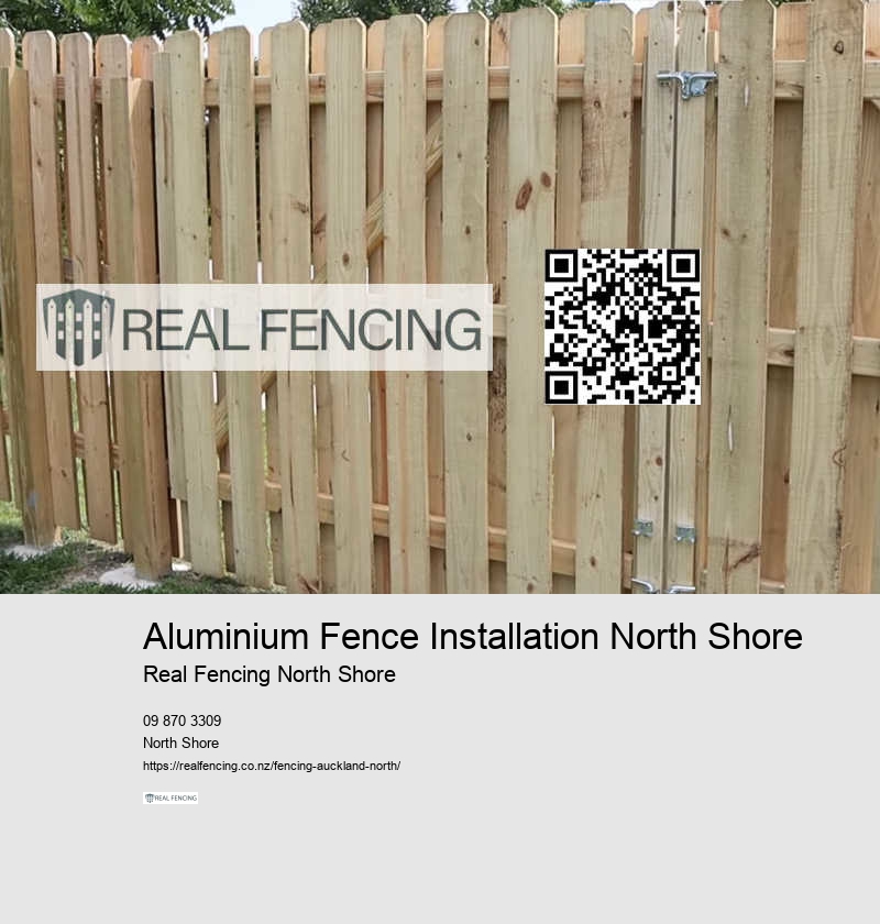 Aluminium Fence Installation North Shore