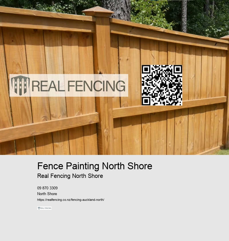 Fence Painting North Shore