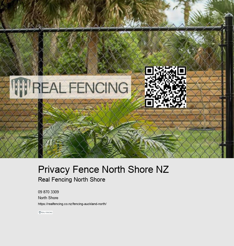 Privacy Fence North Shore NZ