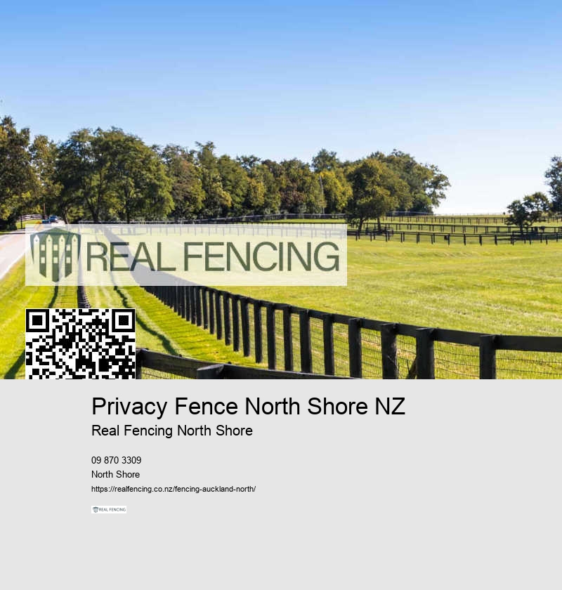 Landscaping Fence North Shore