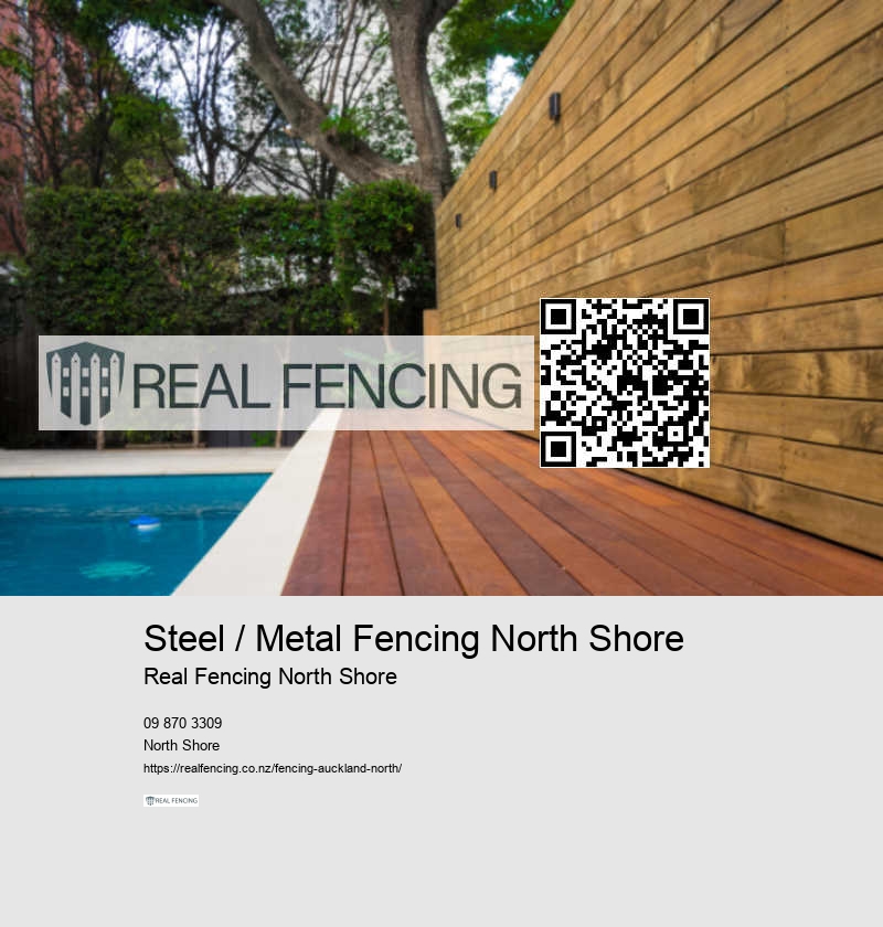 Steel / Metal Fencing North Shore