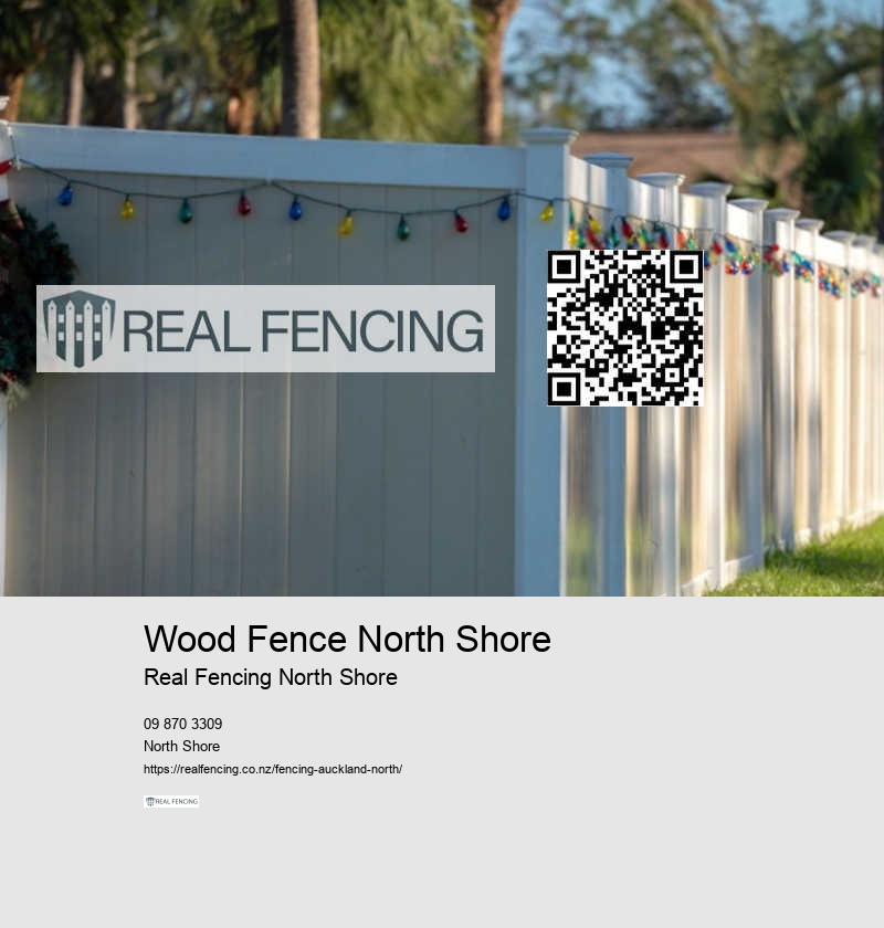 Wood Fence North Shore