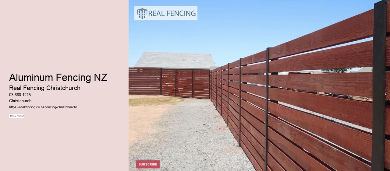 fence contractor christchurch