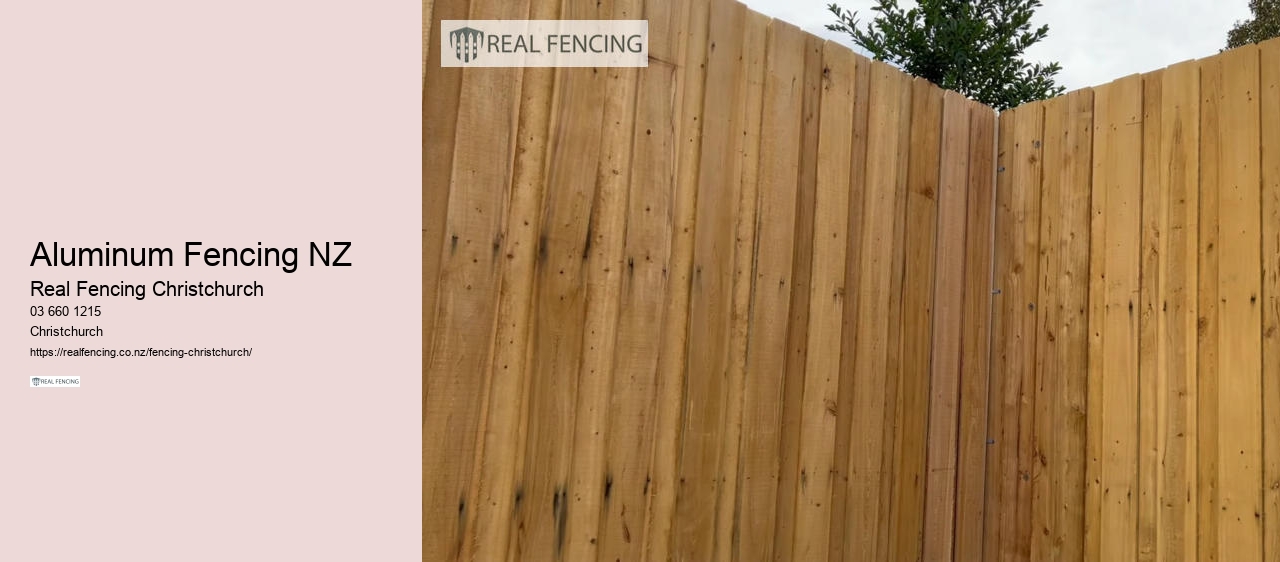 Aluminum Fencing NZ