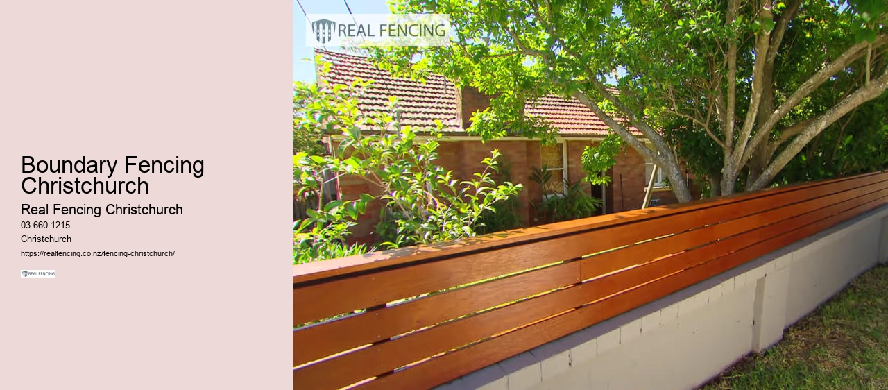 wood fencing christchurch nz