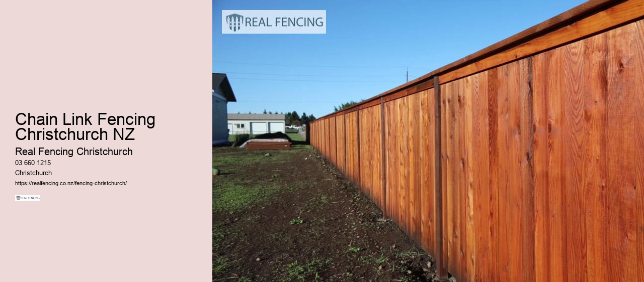 fencing contractors chch