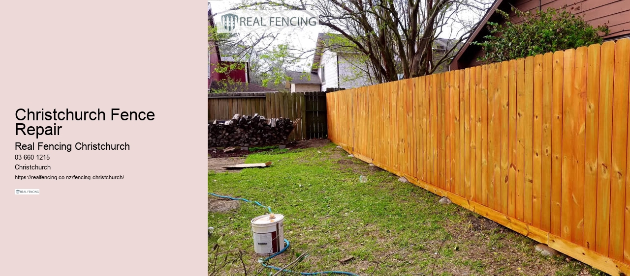 kwila timber fence christchurch