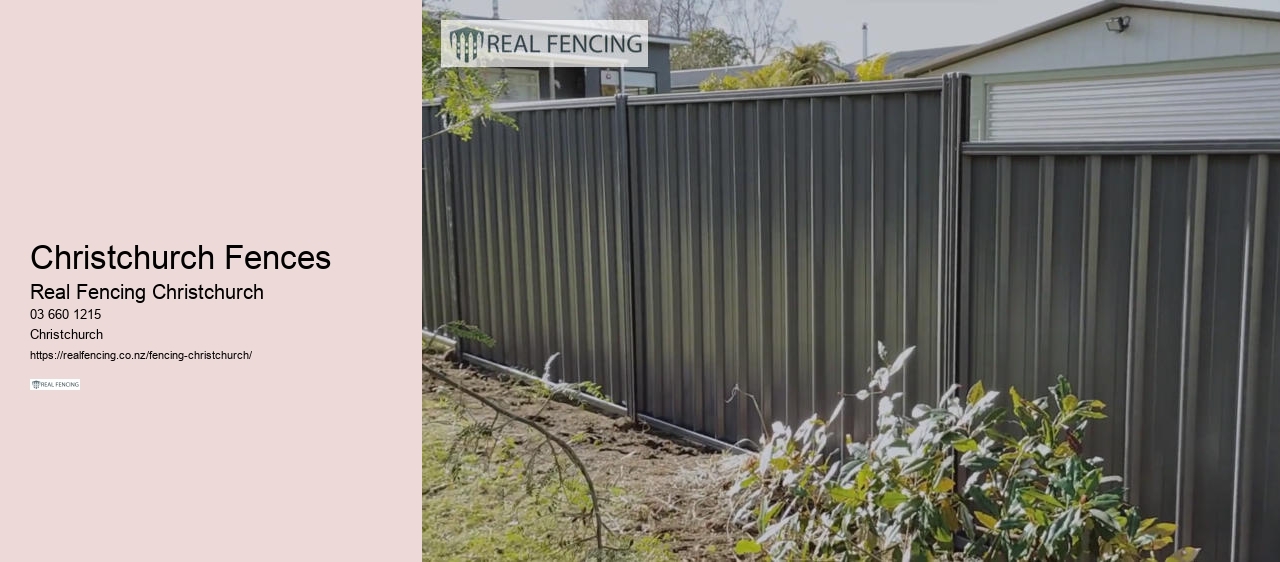 christchurch timber fencing