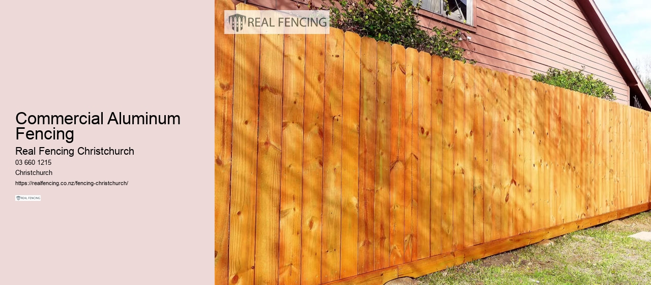 black pvc fence nz