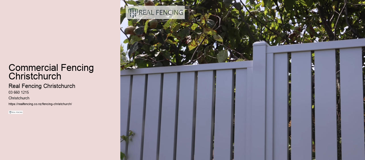 boundary fencing christchurch