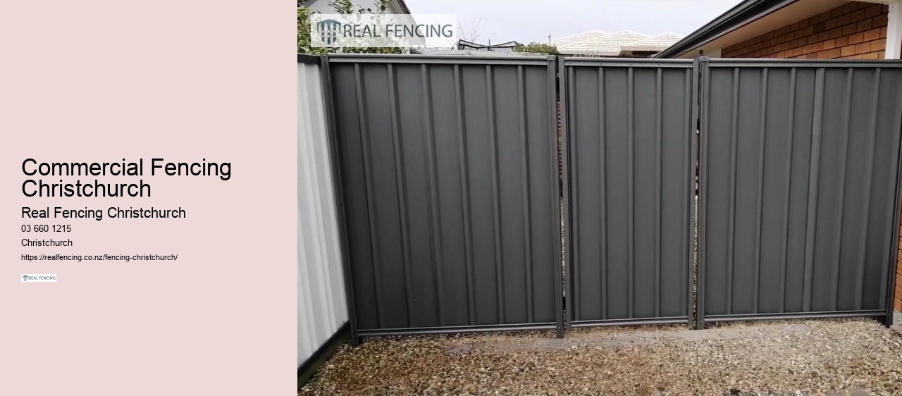 fence builders christchurch