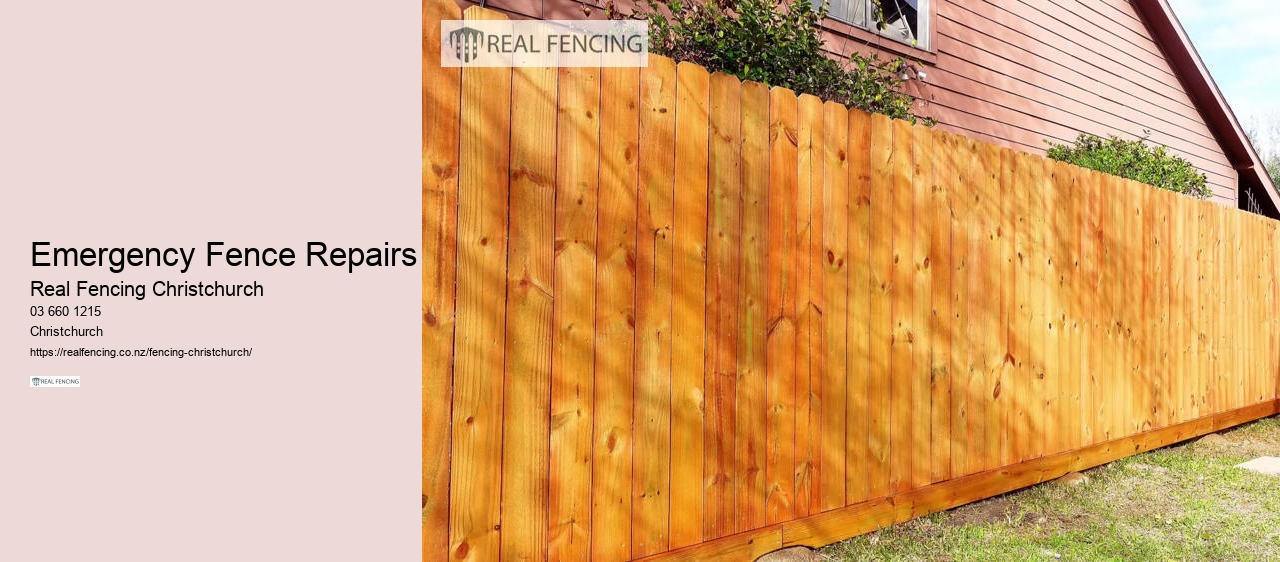 Emergency Fence Repairs