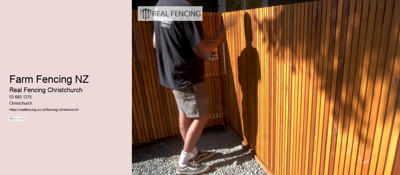 fencing nz