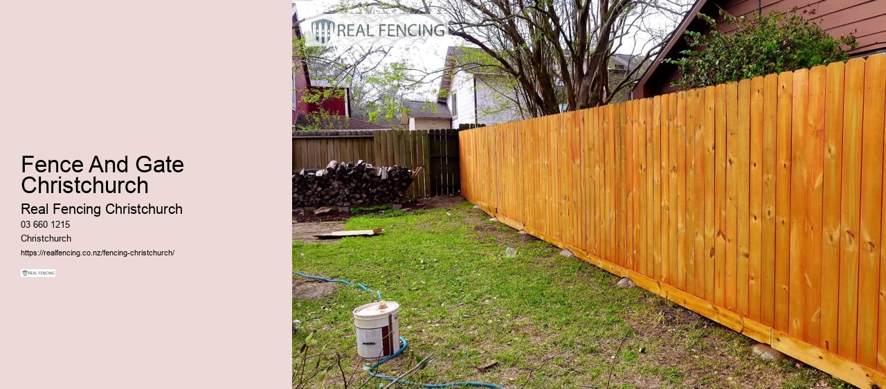 Fence And Gate Christchurch