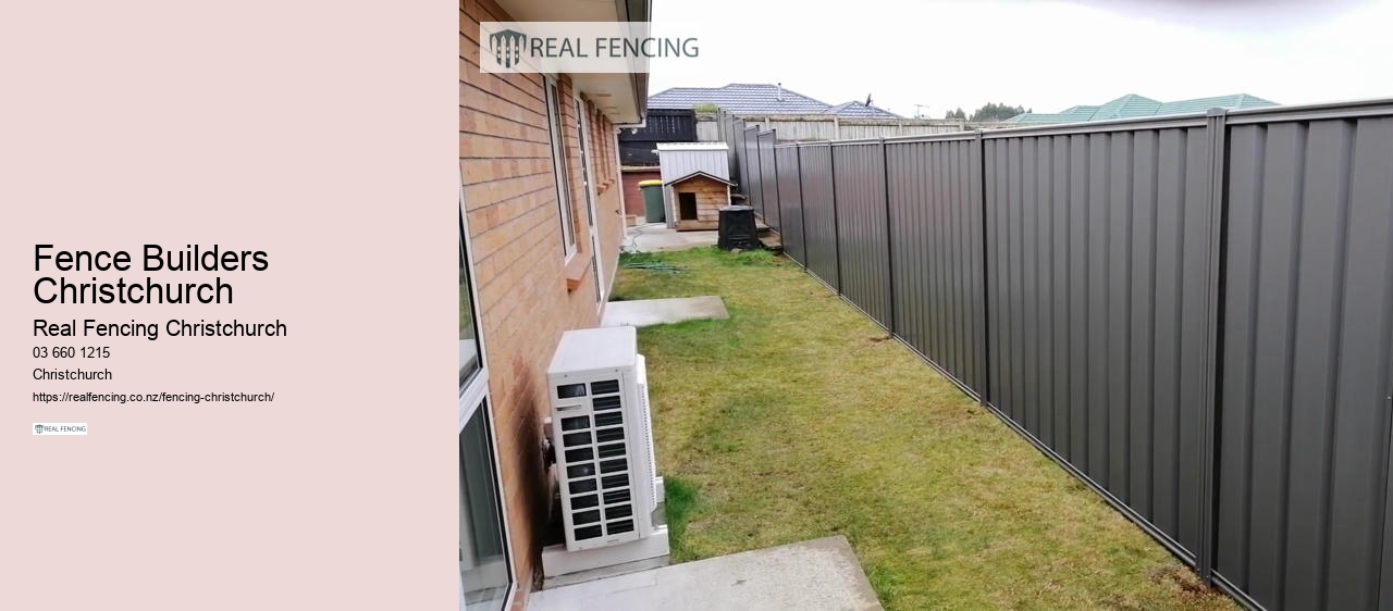 Fence Builders Christchurch