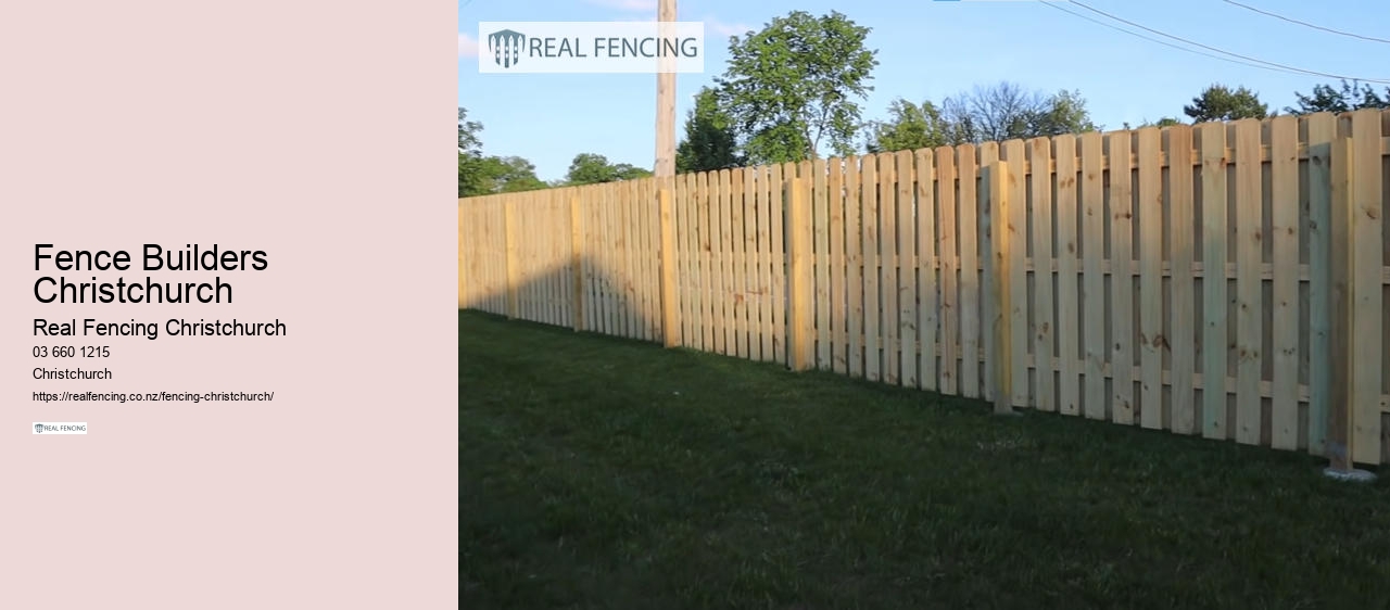 christchurch timber fencing