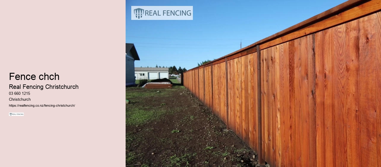 christchurch fence company