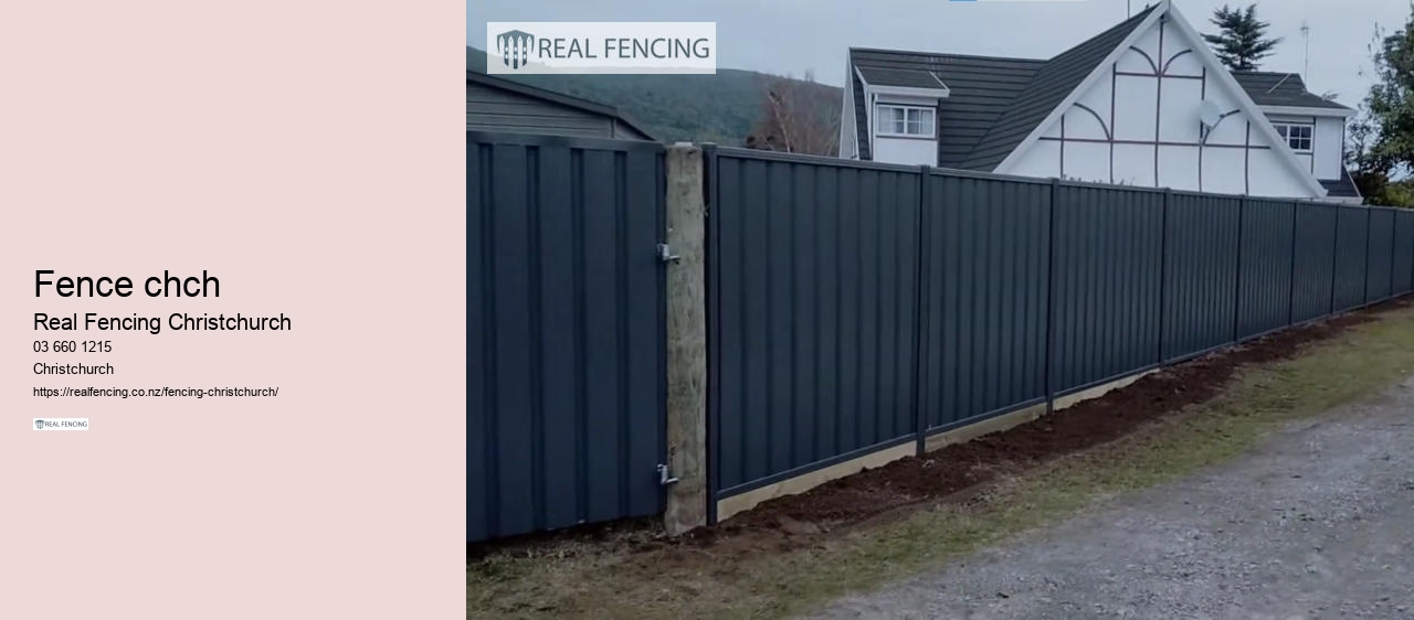 residential fencing christchurch