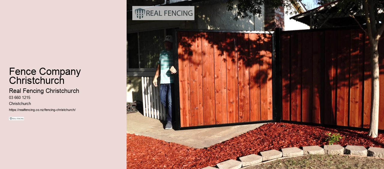 fence and gate christchurch