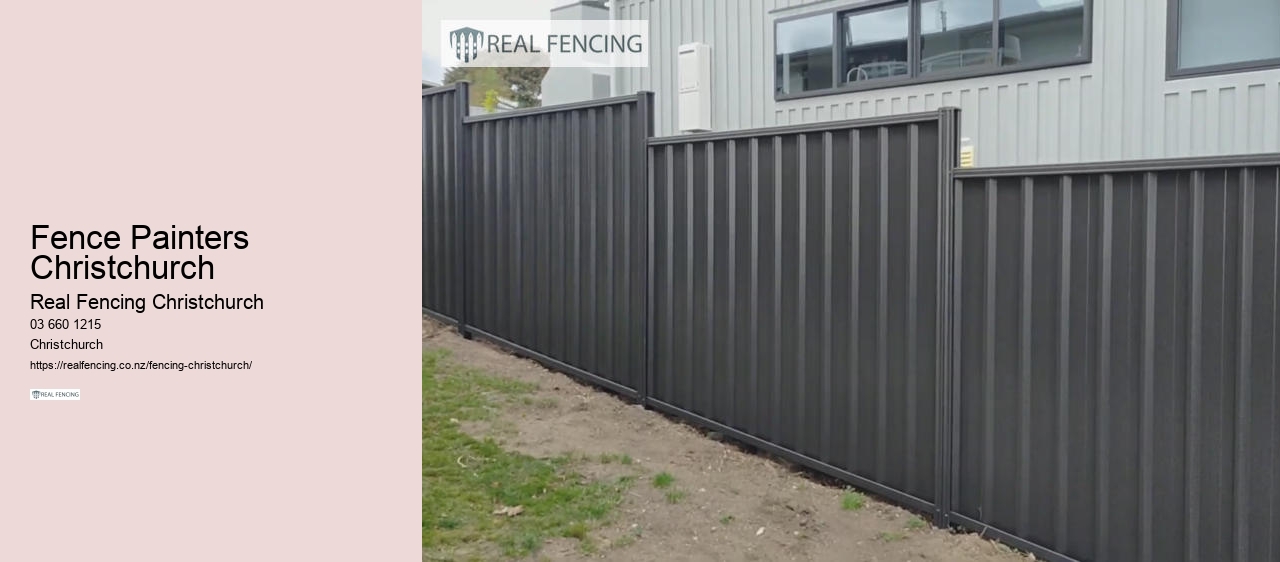 fence installers christchurch