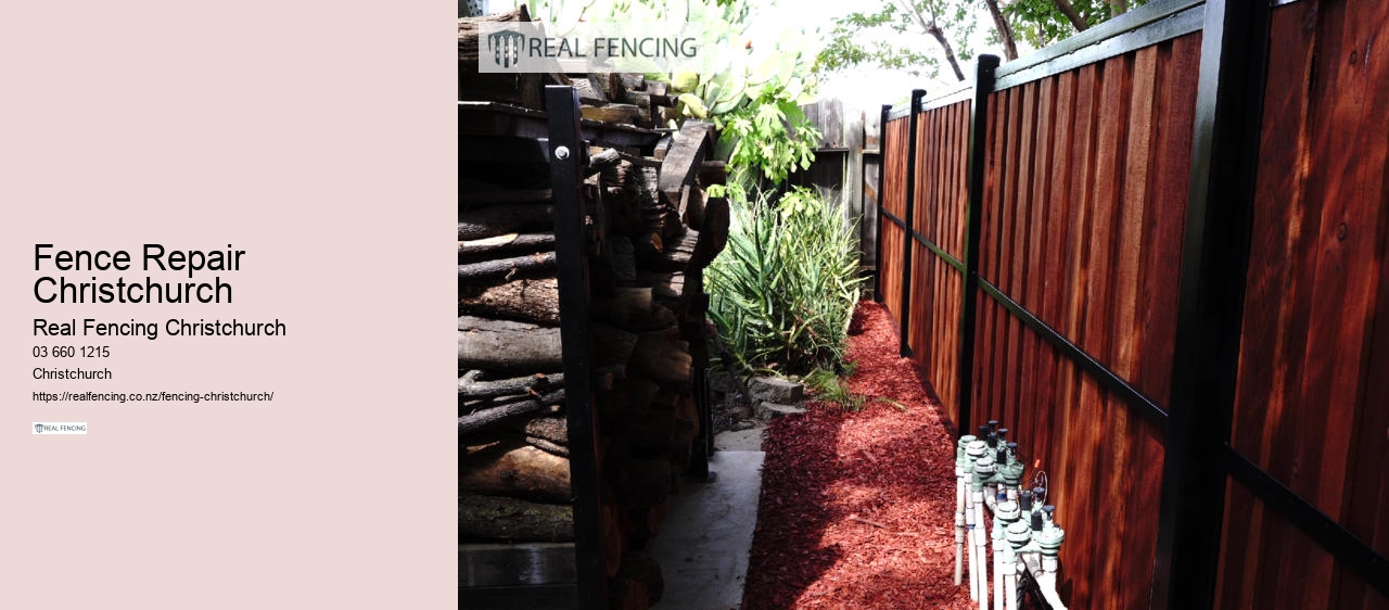 fence builders chch