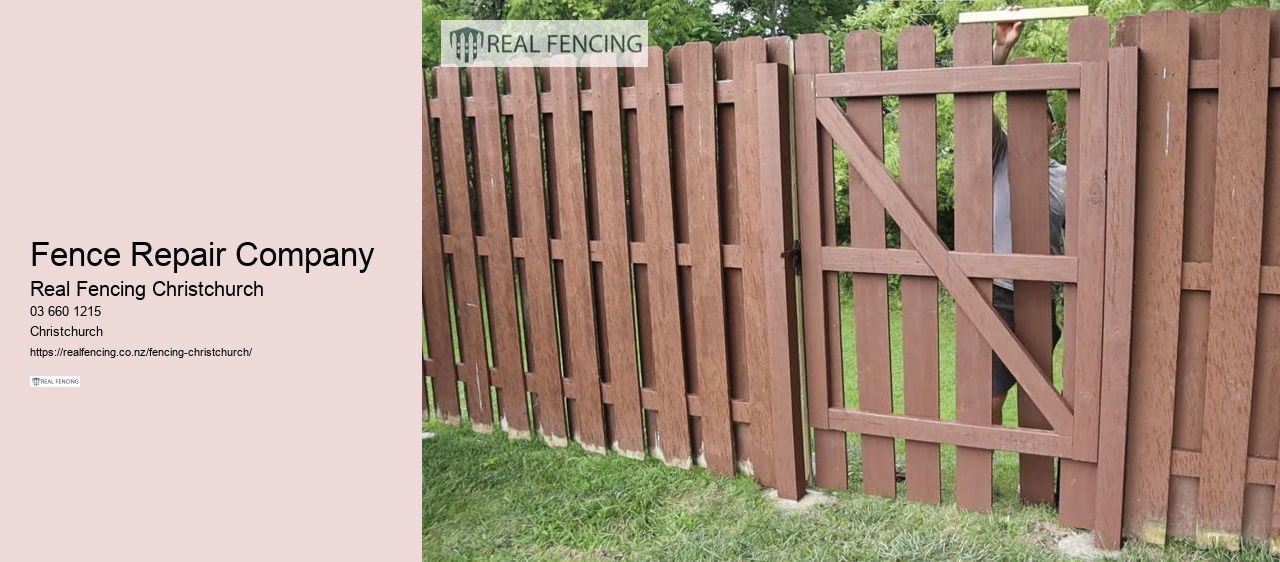 Fence Repair Company