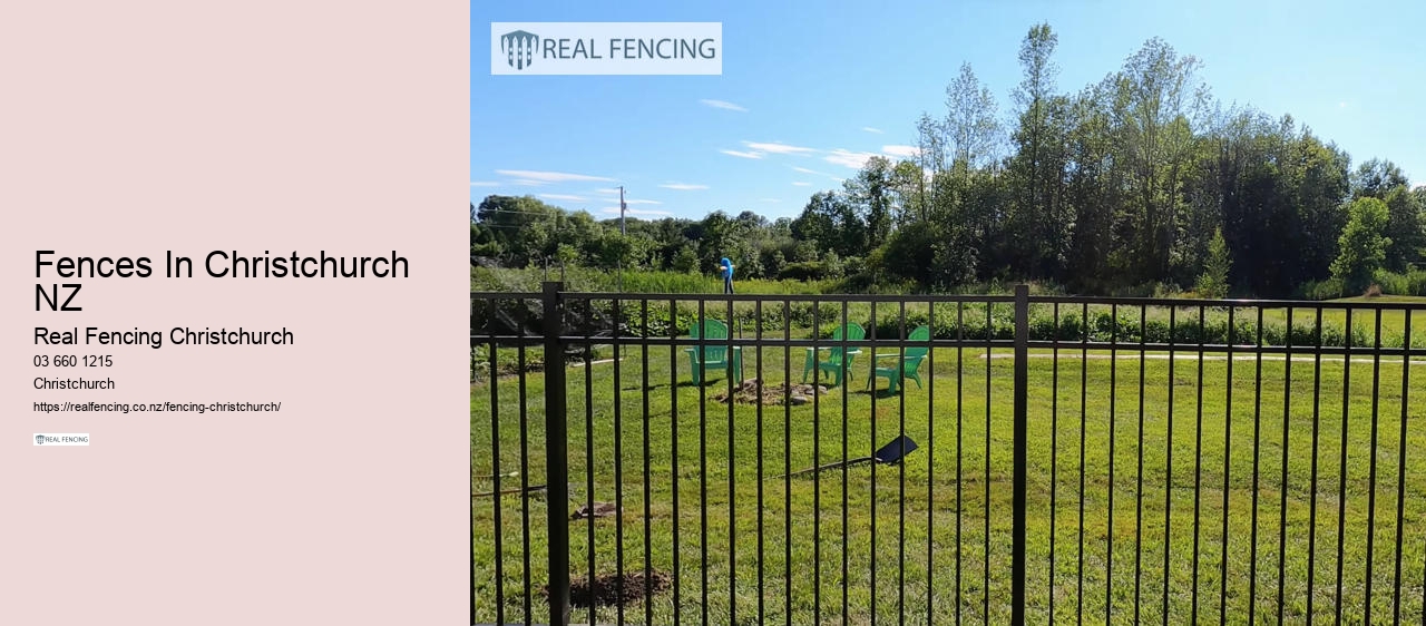 affordable fencing christchurch