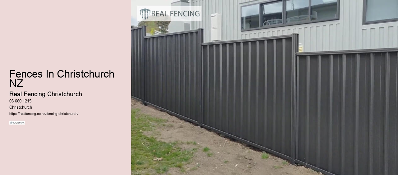 fence quotes christchurch