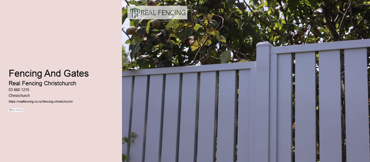 fence builder christchurch