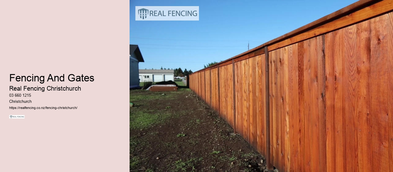 fencing nz