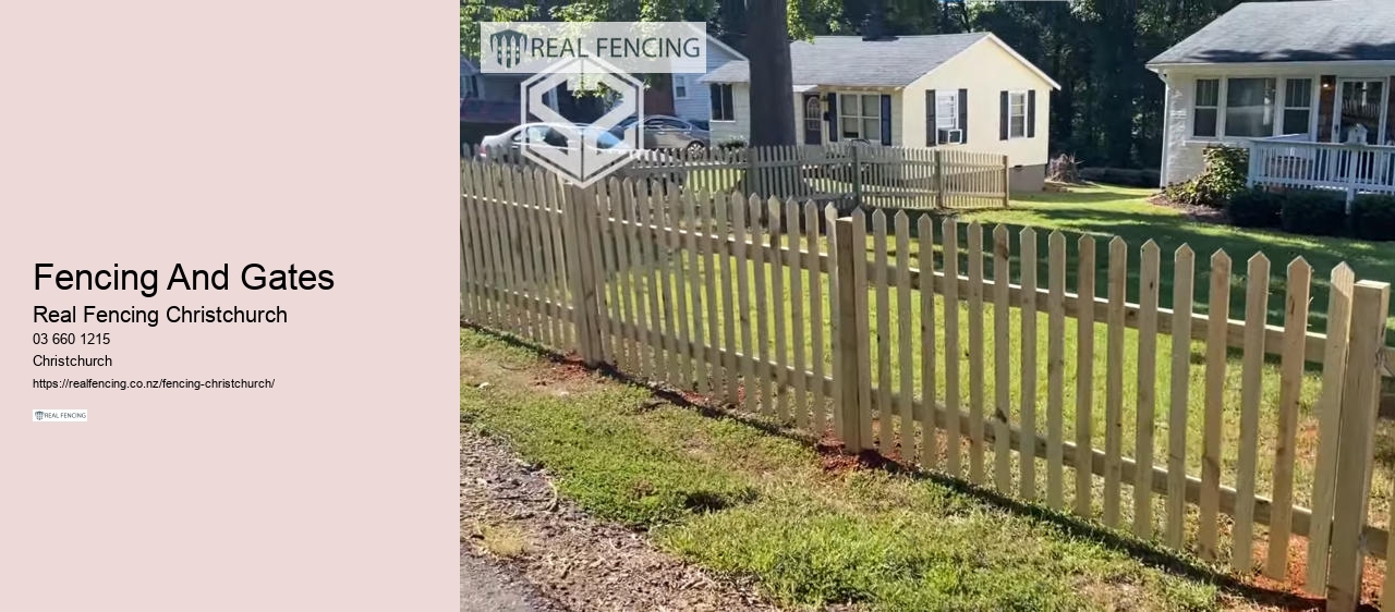 Fencing And Gates