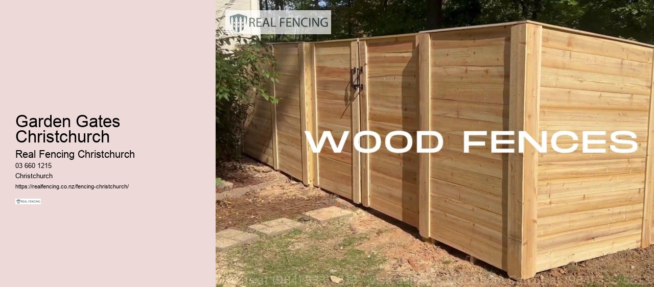 wood fencing christchurch nz