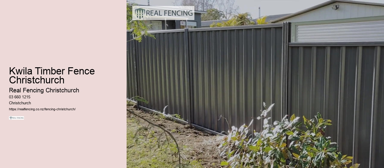 fence installers christchurch