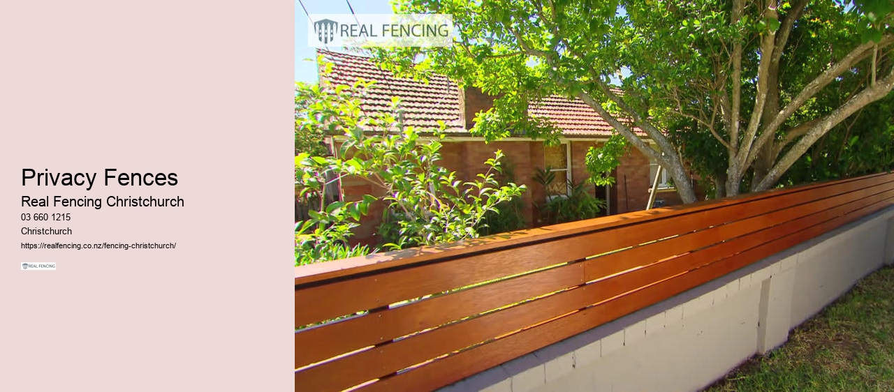 Privacy Fences