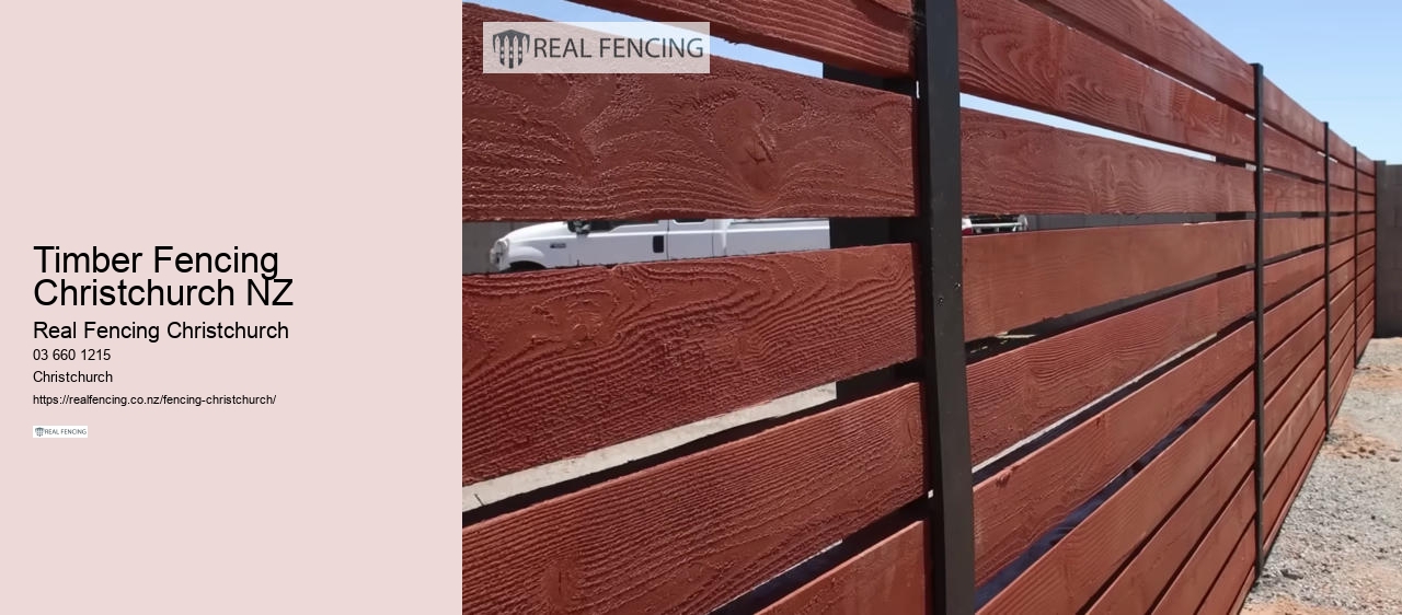 fencing christchurch nz