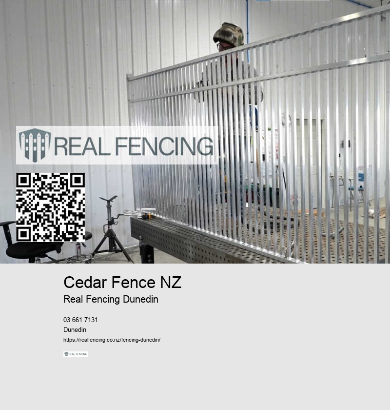 Colour Steel Fencing Dunedin