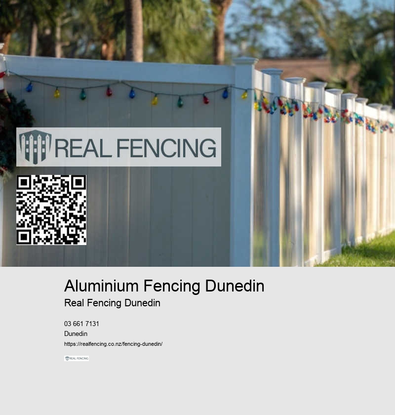 Garden Fencing Dunedin