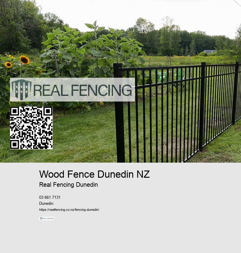 Slatted Wood Fence Dunedin