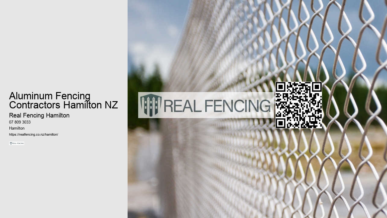 Aluminum Fencing Contractors Hamilton NZ