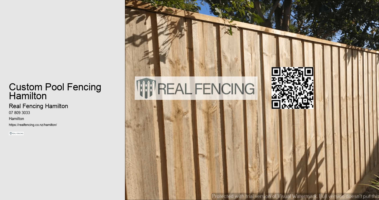 Custom Pool Fencing Hamilton