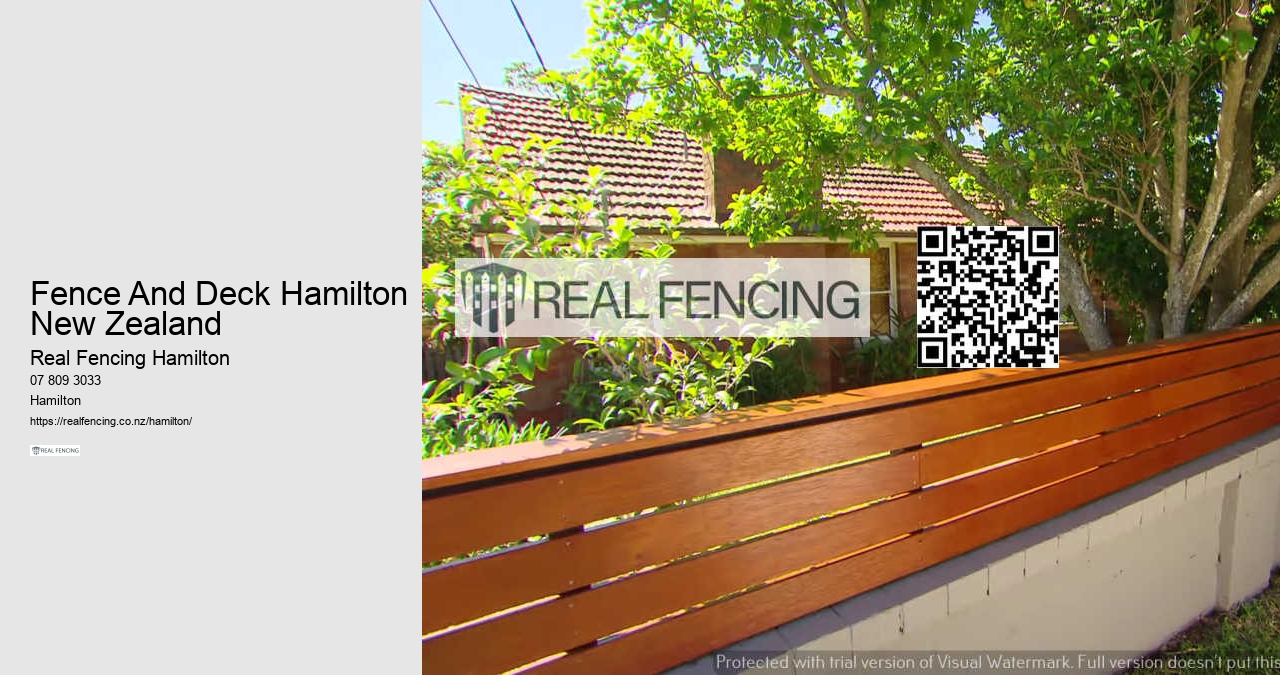 Fence And Deck Hamilton New Zealand