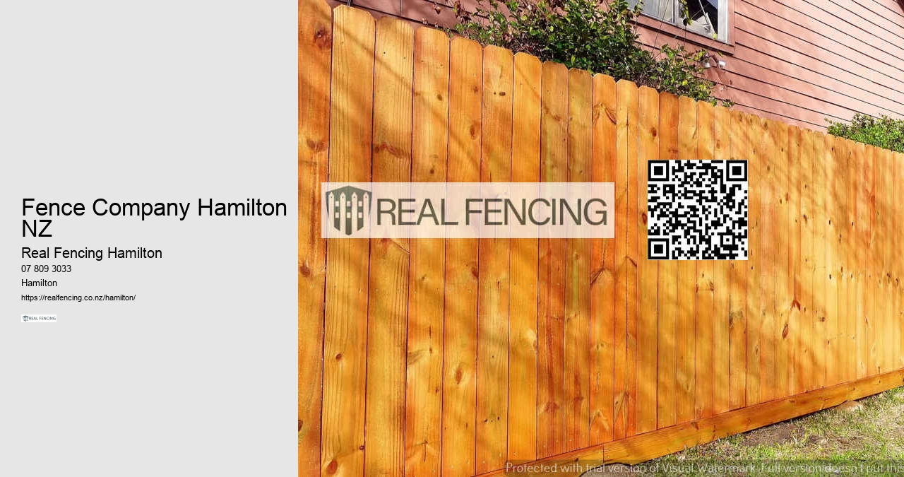 Fence Company Hamilton NZ