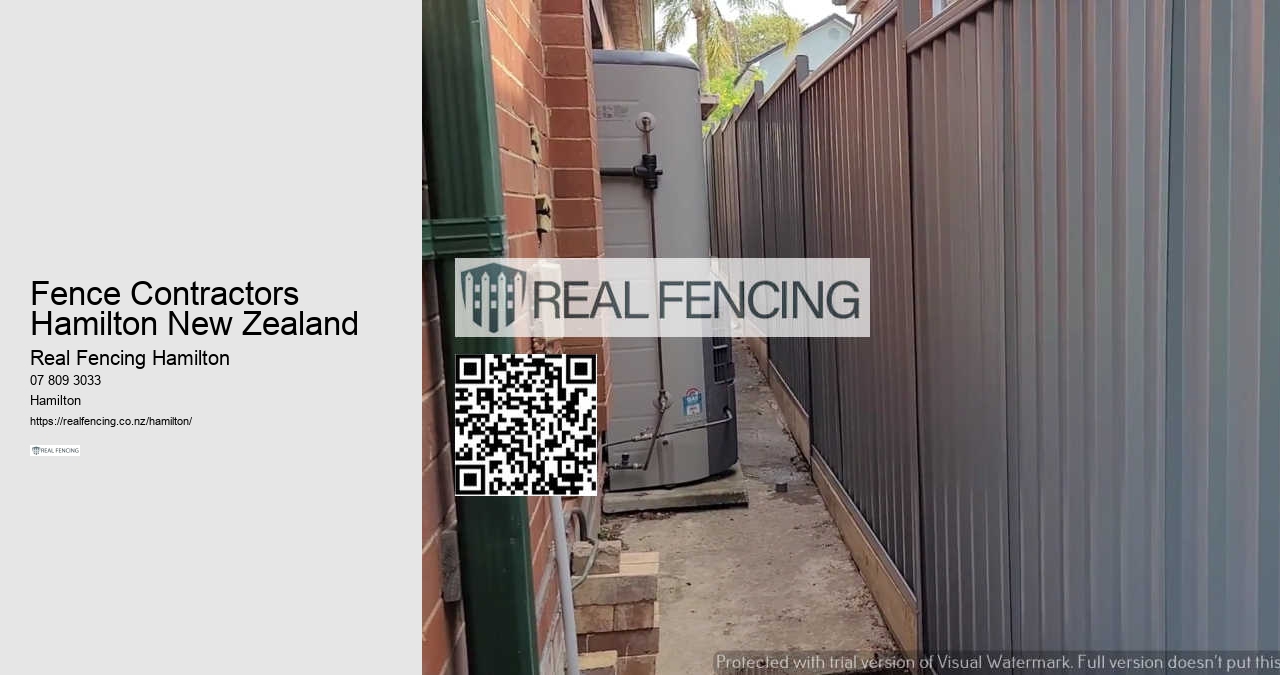 Commercial Fence Installation Hamilton