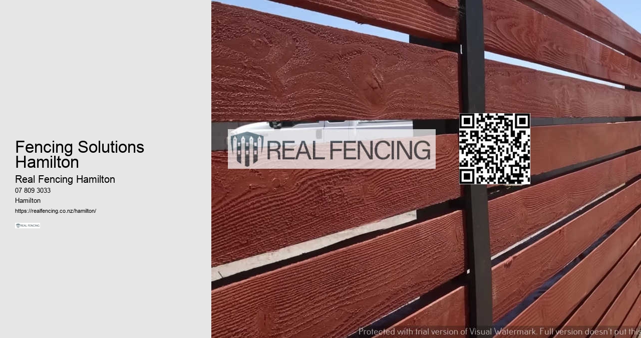 Fencing Solutions Hamilton