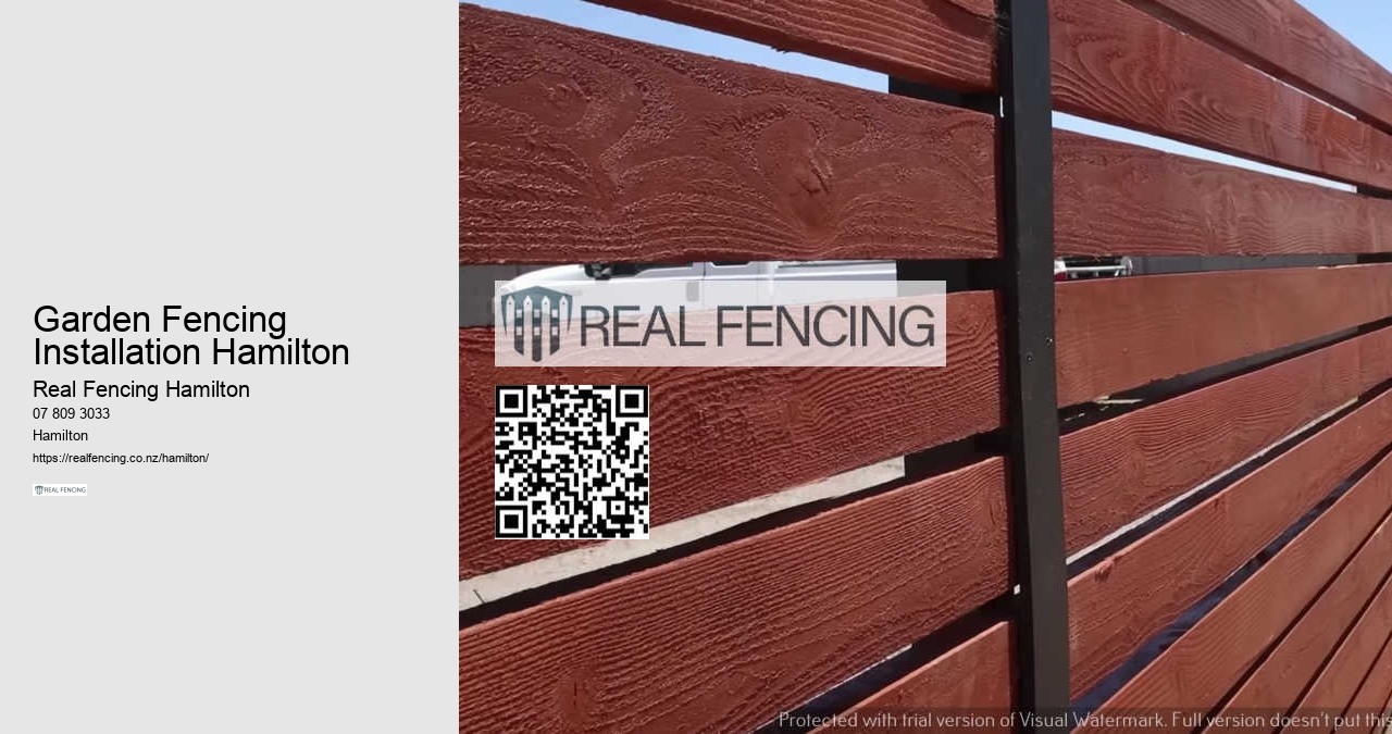 Reliable Fence Builders Hamilton
