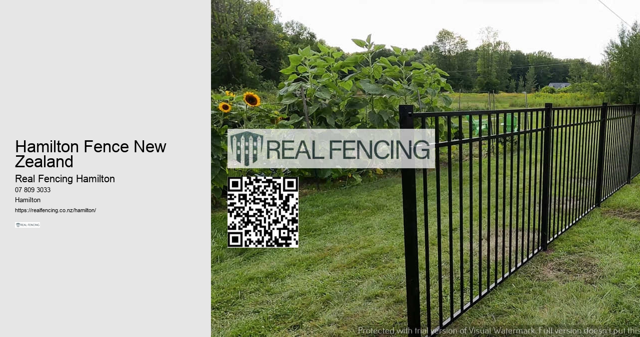Fence Installation Hamilton