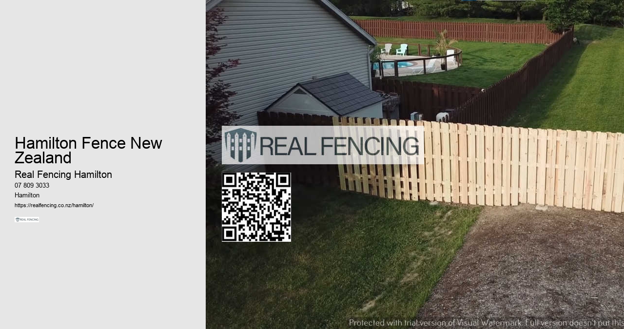 Fence Builders Hamilton