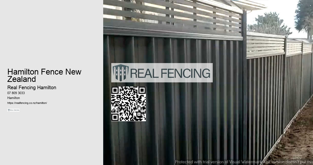 Custom Fencing Hamilton