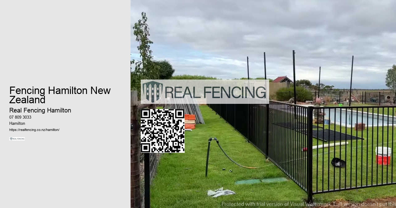 Local Fencing Hamilton