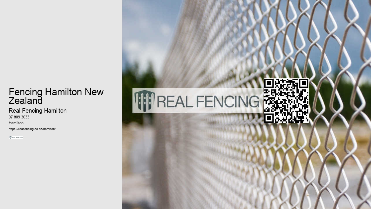 Fencing Hamilton New Zealand